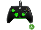 Mando Xbox - Turtle Beach Rematch™ Core, Cable, Xbox Series X|S, Xbox One y Windows 10/11, Negro/Verde