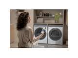 Lavadora carga frontal - Haier X7 Series HW120-B14367U-IB, 12 kg, 1400 rpm, Función Vapor, ABT Anti-bacterias, Blanco