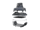 Freidora de aire - Ninja CRISPi FN101EUGY, 1700W, Hasta 180ºC, 2 Cestas de 3.8l y 1.4l, Azul