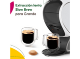 Cafetera de cápsulas - De' Longhi Nescafé® Dolce Gusto® Neo Latte 300.WA, 15 bar, 1.3 l, 1600 W, Cápsulas compostables, Blanco