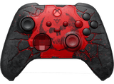 Mando Xbox - Microsoft Wireless Controller Gears of War: E-Day Limited Edition, Para Xbox Series, Inalámbrica, Bluetooth, Negro y Rojo