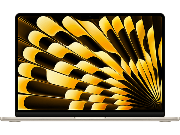 Apple Macbook Air (2025) 15.3" Retina, Chip M4 Apple,  CPU de 10 núcleos, GPU de 8 núcleos, 16 GB RAM, 256GB de SSD, Blanco Estrella
