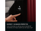 Microondas con grill - AEG TMS5G25IEM, 900 W, 8 niveles, Función Descongelación, 25 l, Negro/Inox