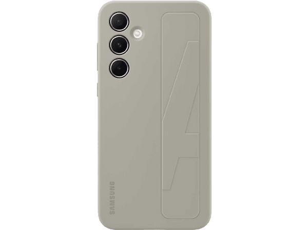 Funda - Samsung, Para Galaxy A55 5G, Con soporte, Resistente a golpes y rayones, Gris