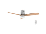 Ventilador de techo - Cecotec EnergySilence Aero 5600 Classic, 40 W, Motor DC, 52 pulgadas, Modo Verano/Invierno, Mando a distancia, Multicolor
