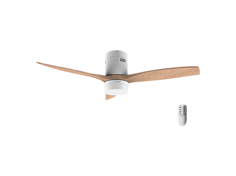 Ventilador de techo - Cecotec EnergySilence Aero 5600 Classic, 40 W, Motor DC, 52 pulgadas, Modo Verano/Invierno, Mando a distancia, Multicolor