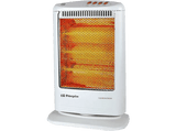 Estufa eléctrica - Orbegozo BP 0303 A Potencia 1200W, Halógena, Triple barra de cuarzo, 3 niveles