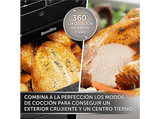 Freidora de aire - Breville VDF133X-01, 1700W, 7 l, Con depósito de agua de 1.4 l, Negro