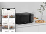 Microondas con grill - Candy CMW520GDB 011, 700 W, 5 niveles, Wi-Fi hOn, 20 l, Negro