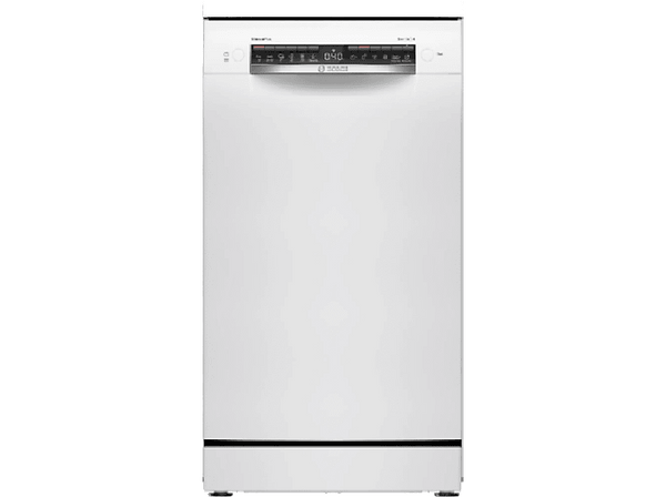 Lavavajillas - Bosch SPS4HMW49E, Serie 2, 10 servicios, 5 programas , 45 cm, Extra Secado, Active Water, Blanco