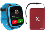 Smartwatch infantil + Powerbank - Xplora XGO3, 1.3, 128 MB, Cámara 2 MP, Autonomía 3 días, 4G, Botón SOS, Geolocalización, Azul