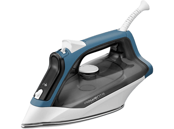 Plancha de vapor - Rowenta DX1550D1 Effective, 0.25 l, 110 g/min, 2200 W, Sistema antical, Azul