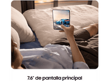 Móvil - Samsung Galaxy Z Fold5 5G, 256GB, 12GB RAM, Negro, 7.6 QXGA+, Plegable, Qualcomm Snapdragon, 4400 mAh, Android 13