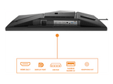 Monitor gaming - AOC CS24A, 24.1 Full-HD, 610 Hz, 0.5 ms, TN (Twisted Nematic), Altura Ajustable, Adaptive Sync y G-Sync Compatible, Negro/Naranja