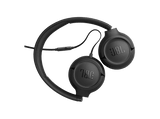 Auriculares - JBL Tune 530, Diadema, Cable, JBL Pure Bass, Plegable, Negro