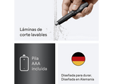 Accesorio afeitadora - Braun Recortadora mini para nariz y orejas  EN20, Láminas de corte dobles, Tecnología SkinGentle, Gris
