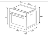 Horno - Beko BBCM12300X, Multifunción, Limpieza por vapor, 48 l, 59.4 cm, Inox