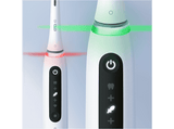Cepillo eléctrico - Oral-B iO 5S, 1 cabezal , Estuche de viaje, Diseñado por Braun, Blanco