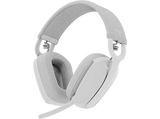 Auriculares inalámbricos - Logitech Zone Vibe 100, Bluetooth, Micrófono con supresión de ruido, 18hs de autonomía, PC/Mac, Altavoces 40 mm, Blanco