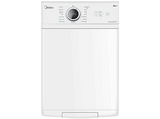 Lavadora carga superior - Midea MF100T70B/W-ES, 7 kg, 1200 rpm, 15 Programas, Monitor LED, Blanco