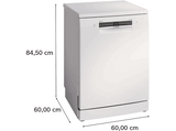 Lavavajillas - Bosch SMS4ECW28E, 14 servicios, 6 programas, 60 cm, Blanco