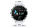 Reloj deportivo - Garmin Forerunner 170, Blanco, 20 mm, Pantalla Táctil AMOLED de 1.2, Hasta 10 días de Autonomía, 5 ATM