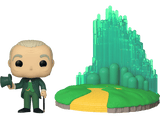 Figura Funko Pop! - Movies: El Mago de Oz 85 Aniversario - El Mago de Oz con Ciudad Esmeralda, Vinilo