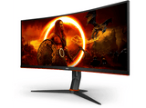 Monitor gaming - AOC CU34G2XP/BK, 34 WQHD, 180 Hz, 1 ms, VA, Curva, FreeSync Premium, Antibrillo, WLED