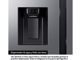 Frigorífico americano - Samsung Bespoke AI RS70F64KETEF, All Around Cooling, No Frost, 178.4 cm, 640 l, Dispensador agua y hielo, Inox