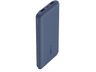 Powerbank - Belkin BPB011BTBL, 10000 mAh, Dos puertos USB-A de 12 W, Un puerto USB-C de 15 W, Azul