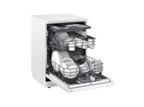 Lavavajillas - LG DF273FW,  14 servicios, 10 programas, 60 cm,  QuadWash™, Blanco