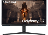 Monitor gaming - Samsung Odyssey G7 LS28BG700EPXEN, 28, UHD, 1 ms, 144 Hz, USB, Bluetooth, Negro