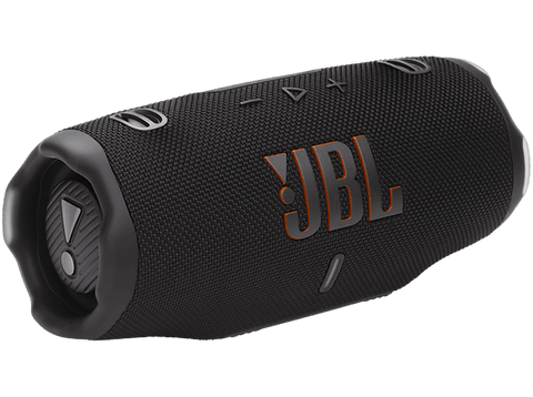 Altavoz bluetooth - JBL Charge 6, 45 W, Bluetooth, Hasta 24 horas + 4 horas con Playtime Boost, Resistente a golpes, agua y polvo, Negro
