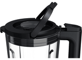 Batidora de vaso - Haier I-Master Series 5 HBL5B2 011, 1200W, 1.7 l, 6 cuchillas, Jarra Personal de 0.6 L, 5 Velocidades, Limpieza automática, Negro