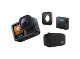 Cámara deportiva - GoPro Hero13 Ultra Wide Edition, Sensor de 27 MP, Micrófono, Pantalla LCD frontal con Vista Previa, Sensor CMOS de 1/1,9, Negro