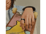 Anillo Inteligente - Samsung Galaxy Ring, Tamaño 7 (17.3 mm), Plata, IA, Titanio, Batería hasta 7 días, BT 5.4, ANC