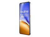 Móvil - realme 14, Mecha Silver, 256 GB, 12 GB RAM, 6.67 AMOLED, Snapdragon 6 Gen 4 5G Chipset, 6000 mAh, Incluye Cargador y Buds
