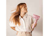Moldeador - Ufesa La Vecina Rubia, Tecnología iónica, Secador, 3 Niveles calor + Frío, Edición Limitada, Rosa