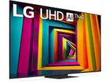 TV LED 65 - LG 65UT91006LA, UHD 4K, Procesador Inteligente 4K α5 Gen7, Smart TV, DVB-T2 (H.265), Negro