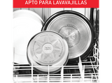 Set de sartenes - Tefal L8813S Ingenio, 2 unidades, 22/26 cm, Mango extraíble, Revestimiento titanio antiadherente, Indicador de calor, Acero Inox