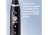 Cepillo eléctrico - Oral-B iO 6S, 5 modos, Pantalla interactiva, Sensor de presión, Negro