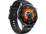 Smartwatch - Huawei Watch GT5 46 mm, Llamadas BT, Respuesta con teclado, 14 días de batería, Compatible iOS/Andorid, Correa Fluoroelastómero Negro