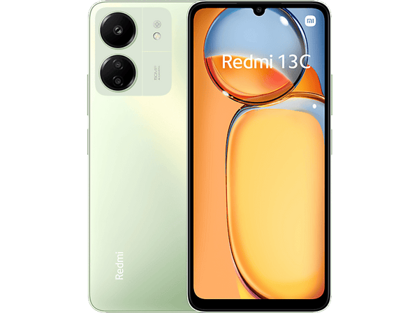 Móvil - Xiaomi Redmi 13C, Clover Green, 256 GB, 8 GB RAM, 6.74" HD+, 50 MP, MediaTek Helio G85, 5000 mAh, Android