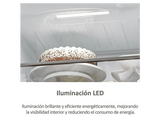 Frigorífico combi - Haier HTW5618ENPW 3D 60 Series 5, No Frost, No Frost, 185 cm, 360l, Wi-Fi, Cajones Direct Access, Blanco