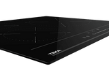 Placa inducción - Teka IBC 63 BF100, 3 zonas, 59 cm, Zona grande 30 cm, Touch Control Slider, Negro