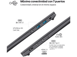 Portátil - LG 16Z90S-G.AD7BB, 16 WQXGA, Intel®  Evo™ Edition Core™ Ultra 7-155H, 32GB, 2TB SSD, Arc™ GPU, Windows 11 Home, Negro