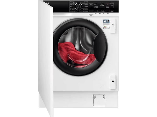 Lavadora secadora integrable - AEG LWN7E8636F, 8Kg + 4kg, 1600 rpm, 15 programas, Función Vapor, Sin panelar