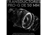Auriculares gaming - Logitech G PRO X + HS STAND, Con cable, Micrófono BLUE VO!CE, Reducción de ruido, DTS HEADPHONE:X 2.0, Transductores 50 mm, Negro