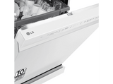 Lavavajillas - LG DF243FW,  14 servicios, 10 programas, 60 cm,  QuadWash™, Blanco