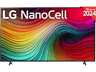 TV LED 86" - LG 86NANO81T6A, UHD 4K, Procesador Inteligente 4K α8, Smart TV, DVB-T2 (H.265), Negro